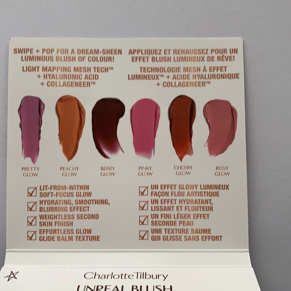 Charlotte Tilbury Unreal Blush Healthy Glow Stick SAMPLE - Picture 3 of 6